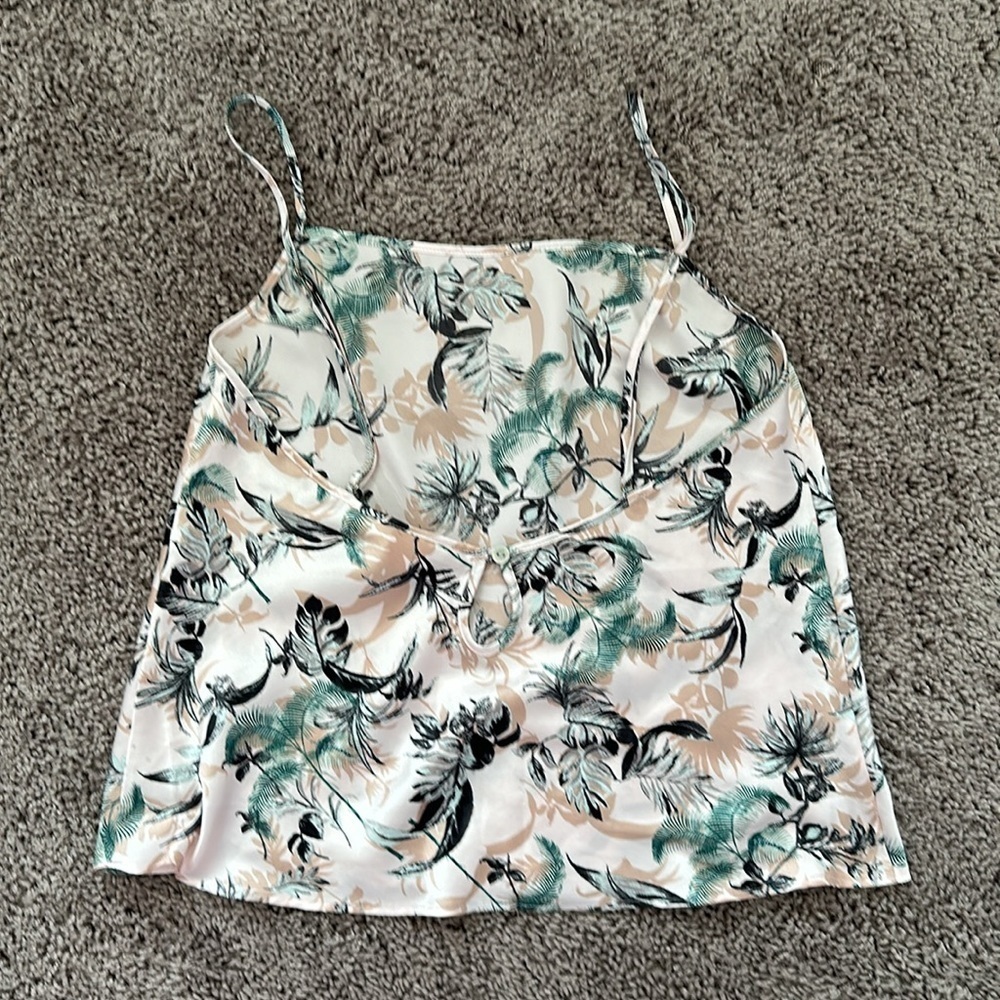 VICTORIAS SECRET SATIN CAMI SLEEP TANK TOP - Picture 7 of 10